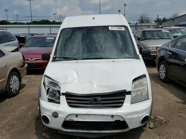 NM0LS7BN9AT039322 - 2010 FORD TRANSIT CO WHITE photo 9