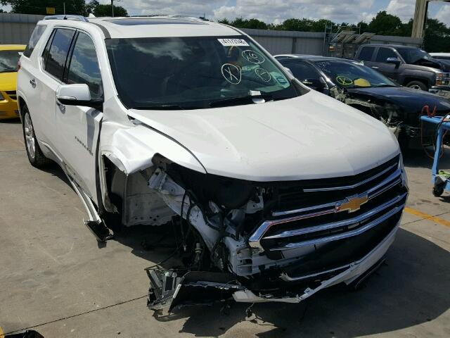 1GNEVKKW6JJ115161 - 2018 CHEVROLET TRAVERSE H WHITE photo 1