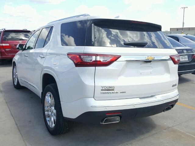 1GNEVKKW6JJ115161 - 2018 CHEVROLET TRAVERSE H WHITE photo 3