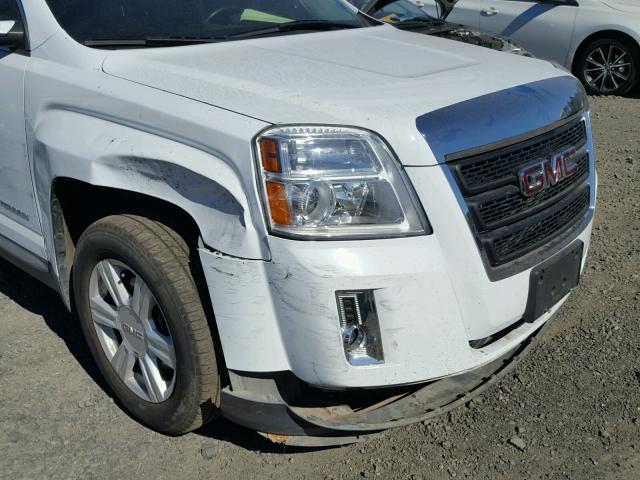 2GKFLWEK8F6254851 - 2015 GMC TERRAIN SL WHITE photo 9