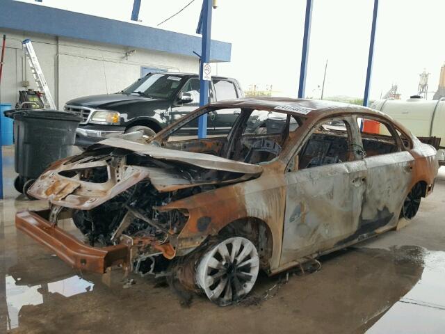 1VWAT7A30FC049460 - 2015 VOLKSWAGEN PASSAT S أسود صورة 2