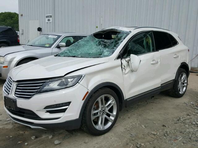 5LMTJ2AH0FUJ01897 - 2015 LINCOLN MKC WHITE photo 2