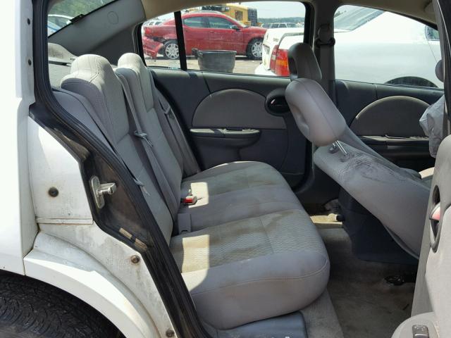 1G8AJ55F56Z125909 - 2006 SATURN ION LEVEL WHITE photo 6