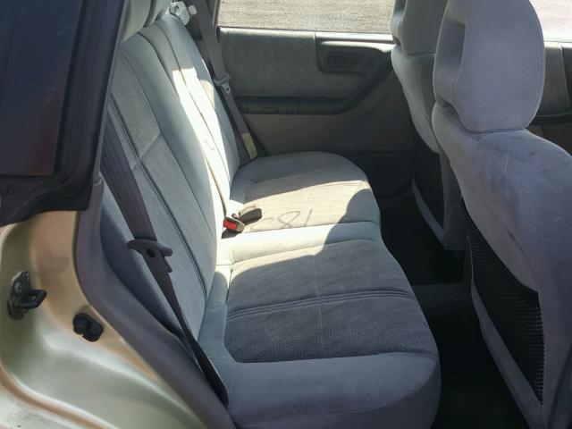 JF1SF65591H743392 - 2001 SUBARU FORESTER S GOLD photo 6