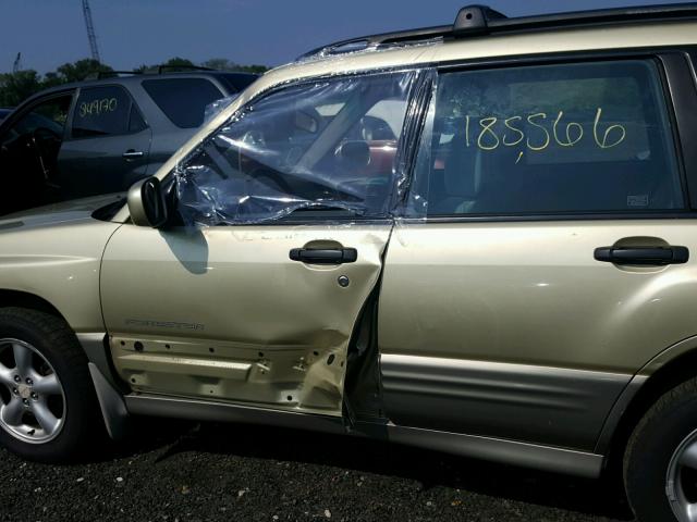 JF1SF65591H743392 - 2001 SUBARU FORESTER S GOLD photo 9