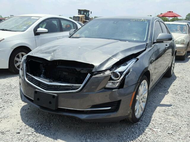 1G6AB5RX3H0145771 - 2017 CADILLAC ATS LUXURY GRAY photo 2