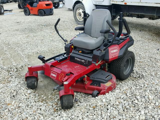 400034012 - 2017 TORO MOWER RED photo 2