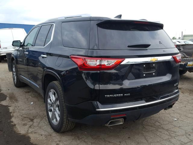 1GNEVJKW2JJ149818 - 2018 CHEVROLET TRAVERSE P BLACK photo 3