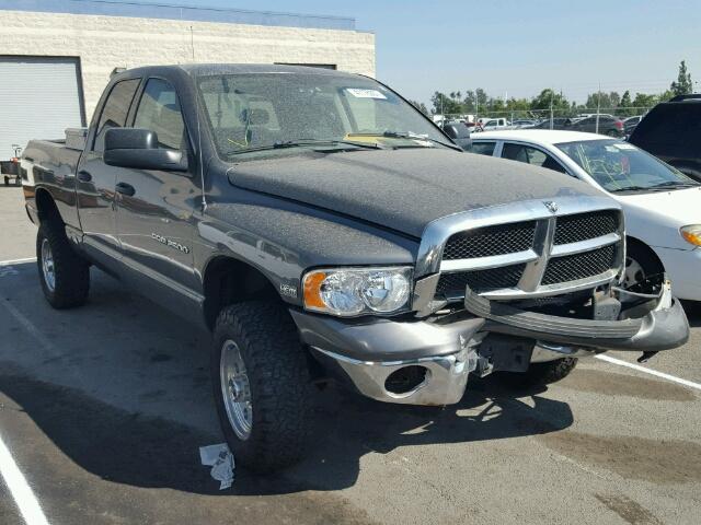 3D7KU28DX4G198724 - 2004 DODGE RAM 2500 S GRAY photo 1