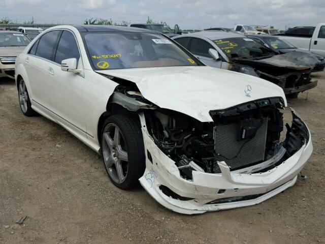 WDDNG9EB8DA513647 - 2013 MERCEDES-BENZ S 550 4MAT WHITE photo 1