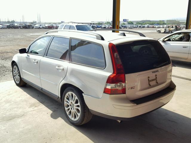 YV1MW682662184828 - 2006 VOLVO V50 T5 WHITE photo 3