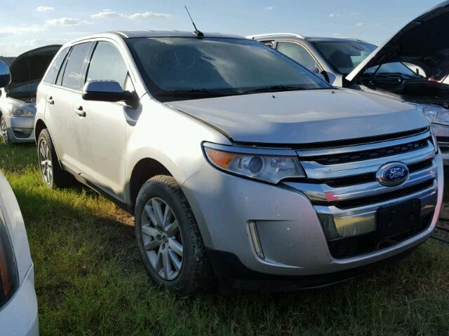 2FMDK3KC9EBA51308 - 2014 FORD EDGE LIMIT SILVER photo 1