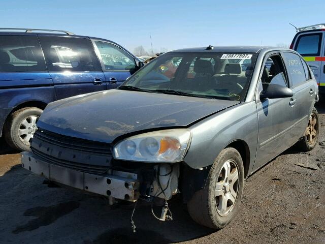 1G1ZU548X4F106119 - 2004 CHEVROLET MALIBU LT GRAY photo 2