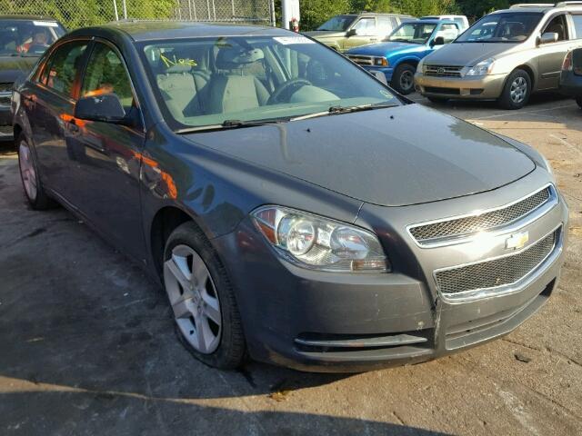 1G1ZG57B59F158957 - 2009 CHEVROLET MALIBU LS ნაცრისფერი ფოტო 1