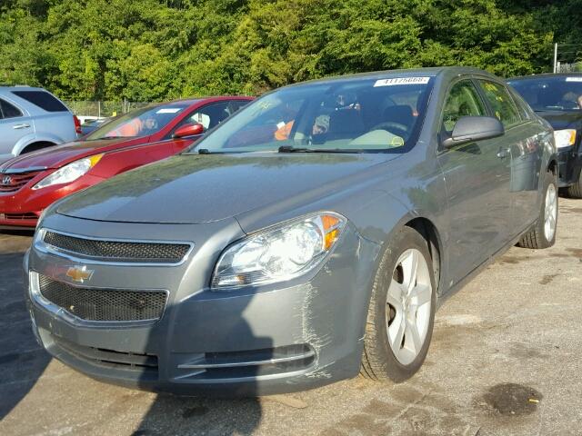 1G1ZG57B59F158957 - 2009 CHEVROLET MALIBU LS ნაცრისფერი ფოტო 2