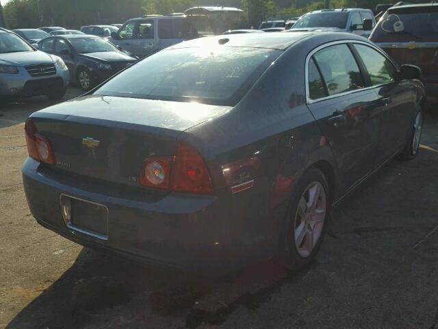 1G1ZG57B59F158957 - 2009 CHEVROLET MALIBU LS ნაცრისფერი ფოტო 4