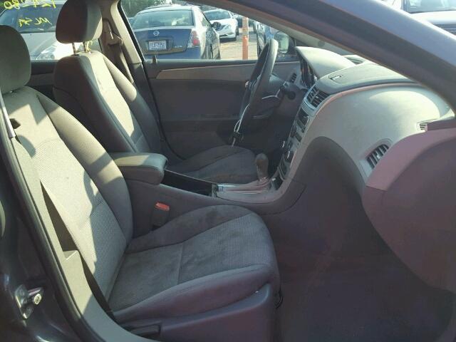 1G1ZG57B59F158957 - 2009 CHEVROLET MALIBU LS ნაცრისფერი ფოტო 5