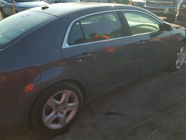 1G1ZG57B59F158957 - 2009 CHEVROLET MALIBU LS ნაცრისფერი ფოტო 9