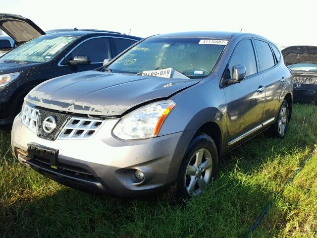 JN8AS5MT0DW512607 - 2013 NISSAN ROGUE GRAY photo 2