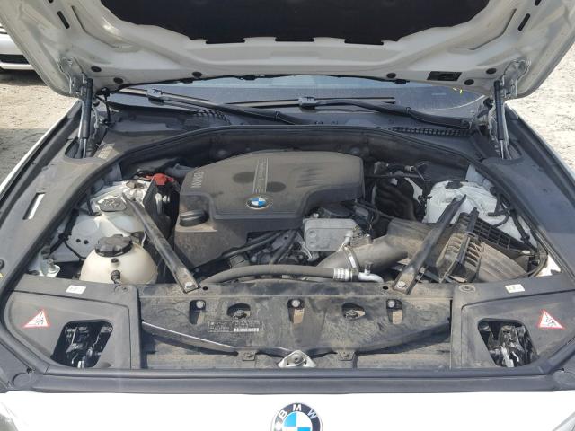 WBA5A7C51ED613339 - 2014 BMW 528 XI WHITE photo 7