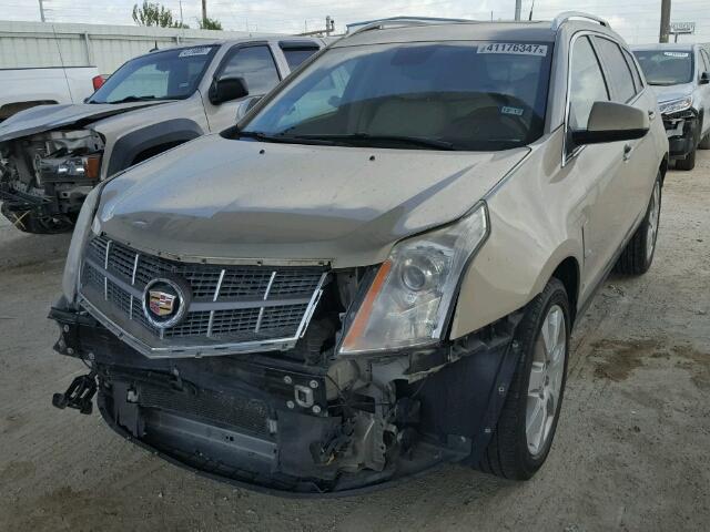 3GYFNJE40AS618856 - 2010 CADILLAC SRX PERFOR TAN photo 2