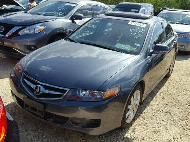 JH4CL96908C005433 - 2008 ACURA TSX CHARCOAL photo 2