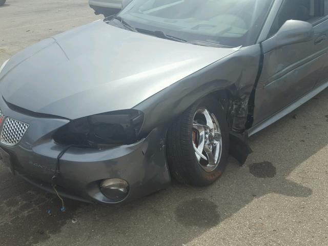 2G2WR524341312955 - 2004 PONTIAC GRAND PRIX ნაცრისფერი ფოტო 9