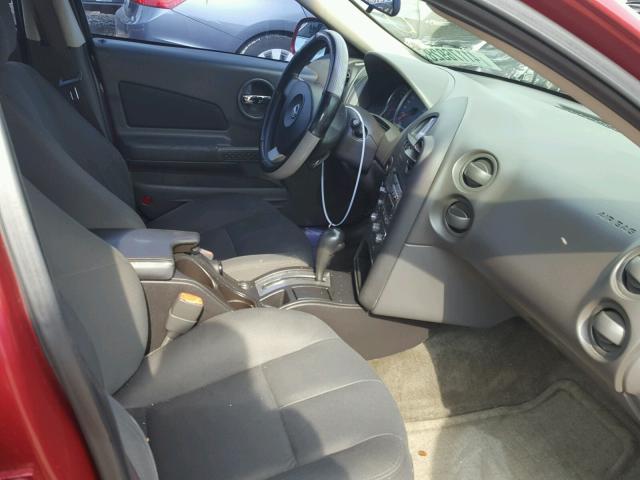 2G2WP522951330382 - 2005 PONTIAC GRAND PRIX BURGUNDY photo 5