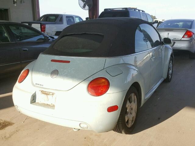 3VWCK21Y13M317033 - 2003 VOLKSWAGEN NEW BEETLE Mavi foto 4