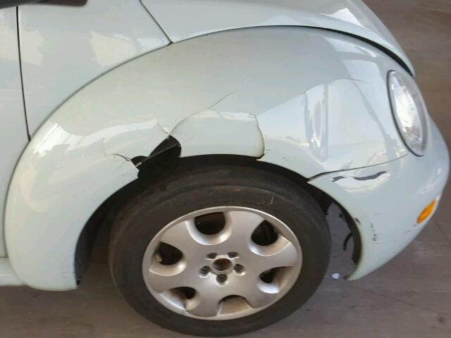 3VWCK21Y13M317033 - 2003 VOLKSWAGEN NEW BEETLE Mavi foto 9