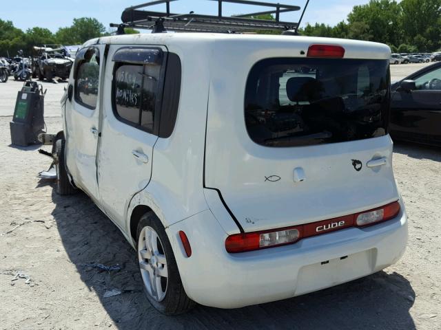 JN8AZ2KR5AT158324 - 2010 NISSAN CUBE BASE WHITE photo 3