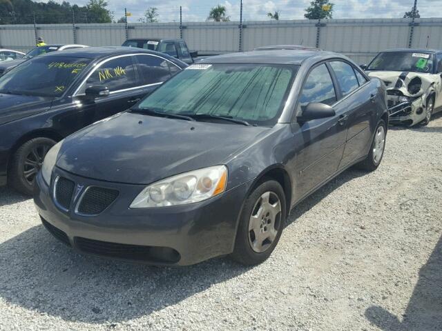 1G2ZF58BX74124146 - 2007 PONTIAC G6 GRAY photo 2