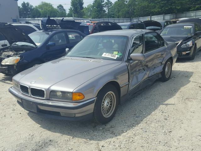 WBAGF8325WDL56029 - 1998 BMW 740 I AUTO SILVER photo 2