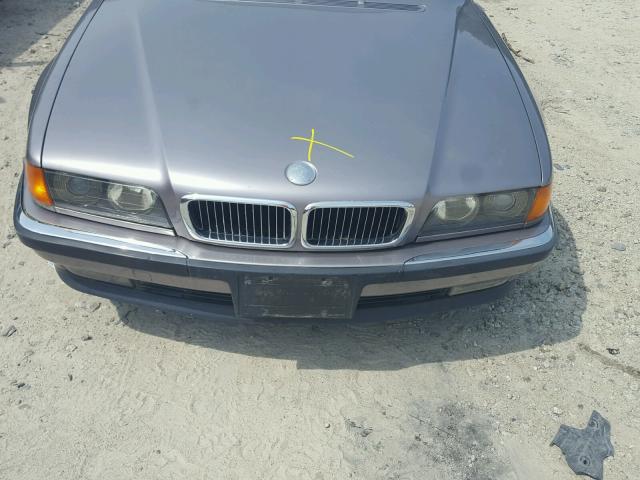 WBAGF8325WDL56029 - 1998 BMW 740 I AUTO SILVER photo 7