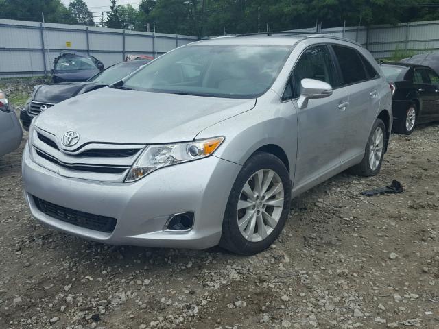 4T3BA3BB0DU044684 - 2013 TOYOTA VENZA LE SILVER photo 2