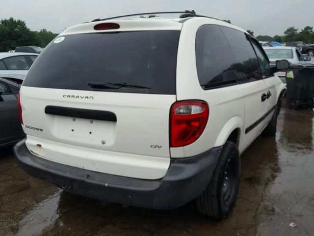 1D4GP21R86B670317 - 2006 DODGE CARAVAN C/ WHITE photo 4