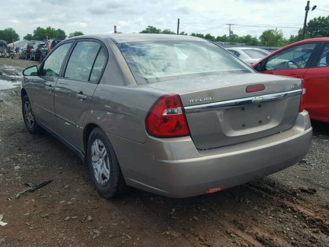 1G1ZS58FX7F213836 - 2007 CHEVROLET MALIBU LS თაფლისფერი ფოტო 3