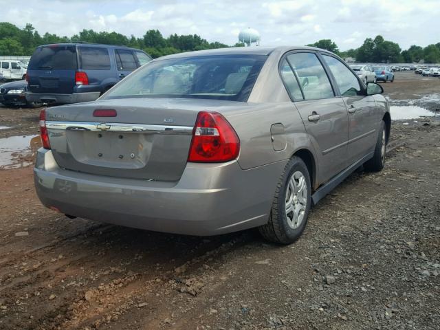 1G1ZS58FX7F213836 - 2007 CHEVROLET MALIBU LS თაფლისფერი ფოტო 4