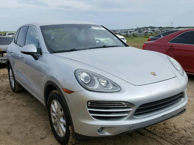 WP1AF2A21DLA39312 - 2013 PORSCHE CAYENNE GRAY photo 1