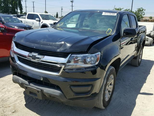 1GCGSCEAXH1161330 - 2017 CHEVROLET COLORADO L BLACK photo 2