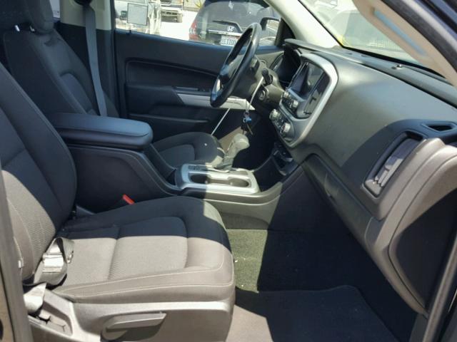 1GCGSCEAXH1161330 - 2017 CHEVROLET COLORADO L BLACK photo 5