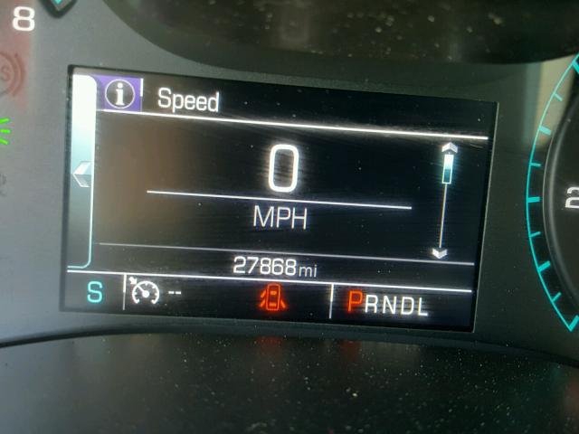 1GCGSCEAXH1161330 - 2017 CHEVROLET COLORADO L BLACK photo 8