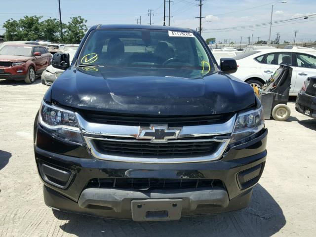 1GCGSCEAXH1161330 - 2017 CHEVROLET COLORADO L BLACK photo 9