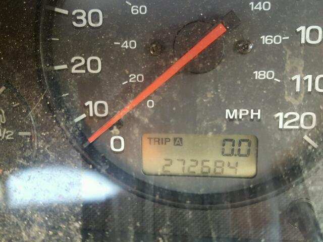 4S3BH665527639654 - 2002 SUBARU LEGACY BLUE photo 8