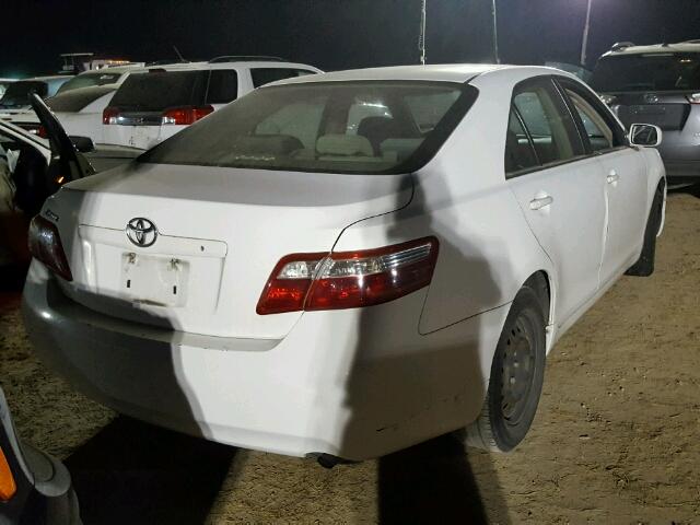 4T1BE46K59U828010 - 2009 TOYOTA CAMRY BASE WHITE photo 4