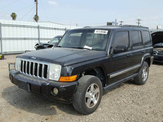 1J4RH4GK2AC157571 - 2010 JEEP COMMANDER BLACK photo 2