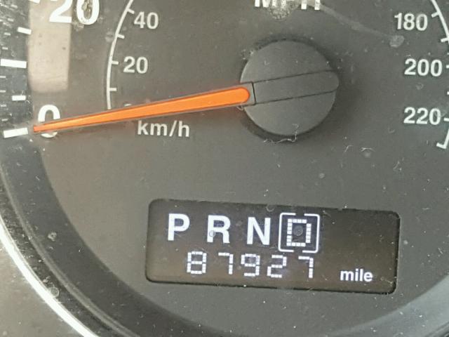 1J4RH4GK2AC157571 - 2010 JEEP COMMANDER BLACK photo 8