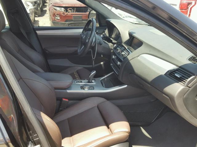 5UXXW7C50H0U25662 - 2017 BMW X4 XDRIVEM BLACK photo 5