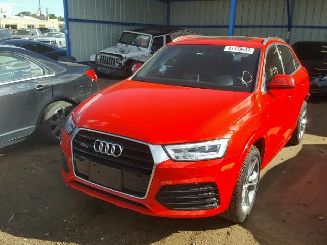 WA1GFCFS8GR008192 - 2016 AUDI Q3 PRESTIG RED photo 2