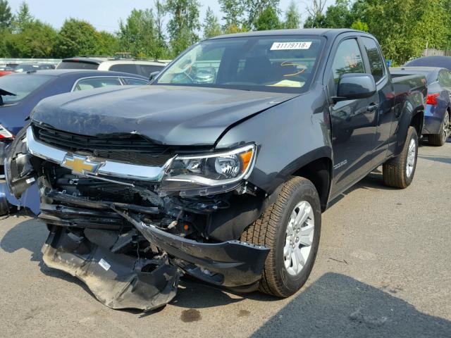 1GCHTCEA0J1221493 - 2018 CHEVROLET COLORADO L CHARCOAL photo 2